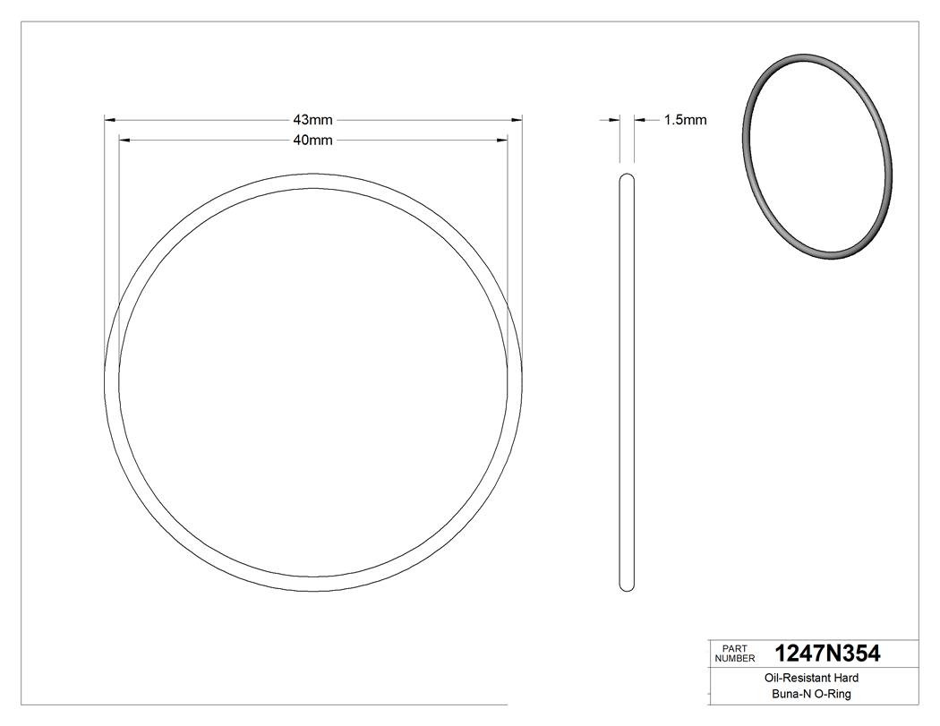 Technical drawing - 1247N354